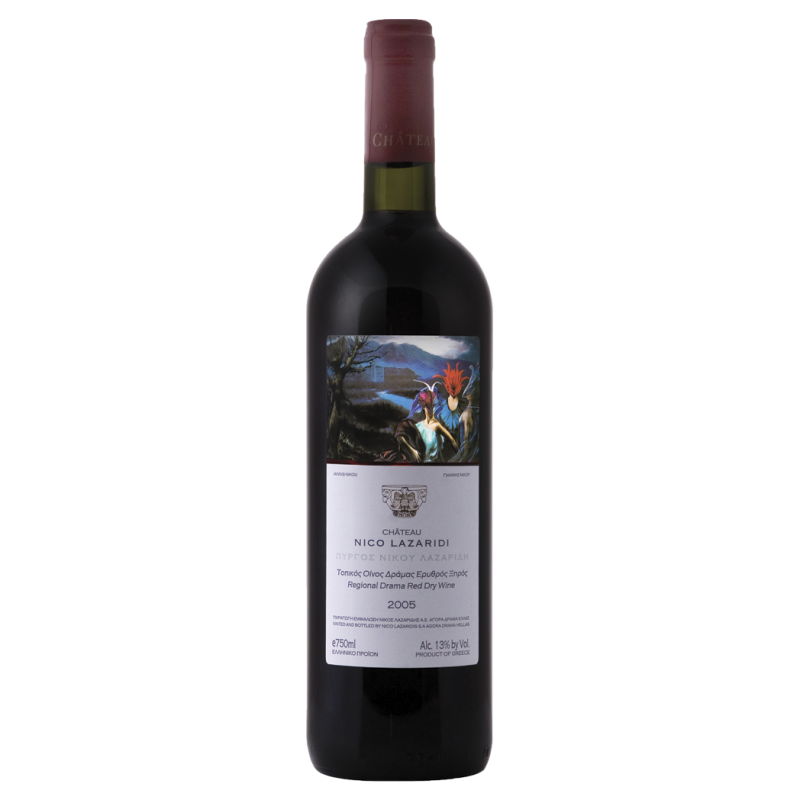 Château Nico Lazaridi 0.75lt, Ερυθρό, 2005