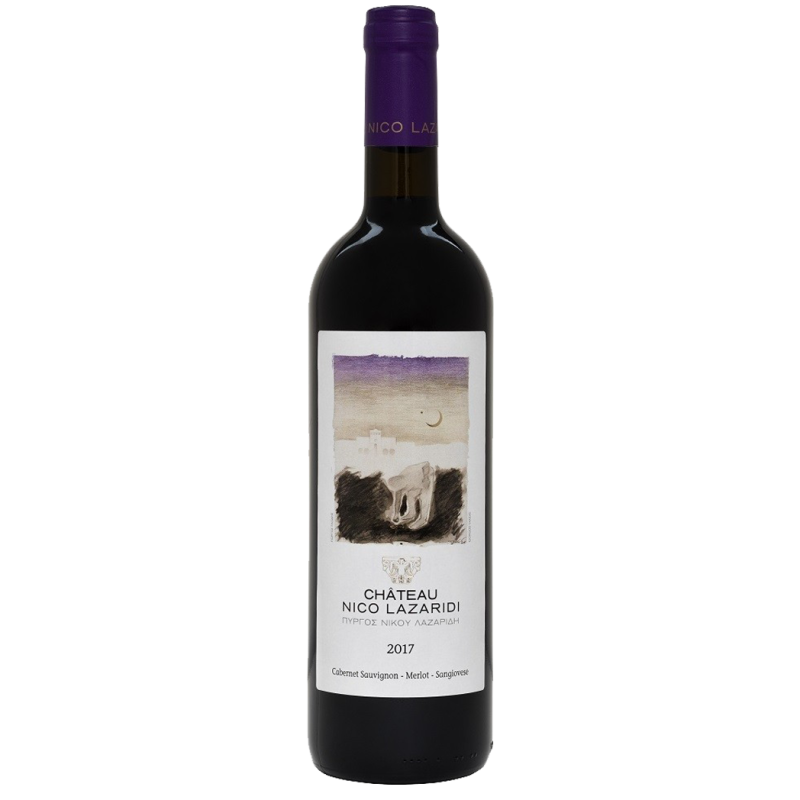 Château Nico Lazaridi, 0.75lt, Ερυθρό, 2017