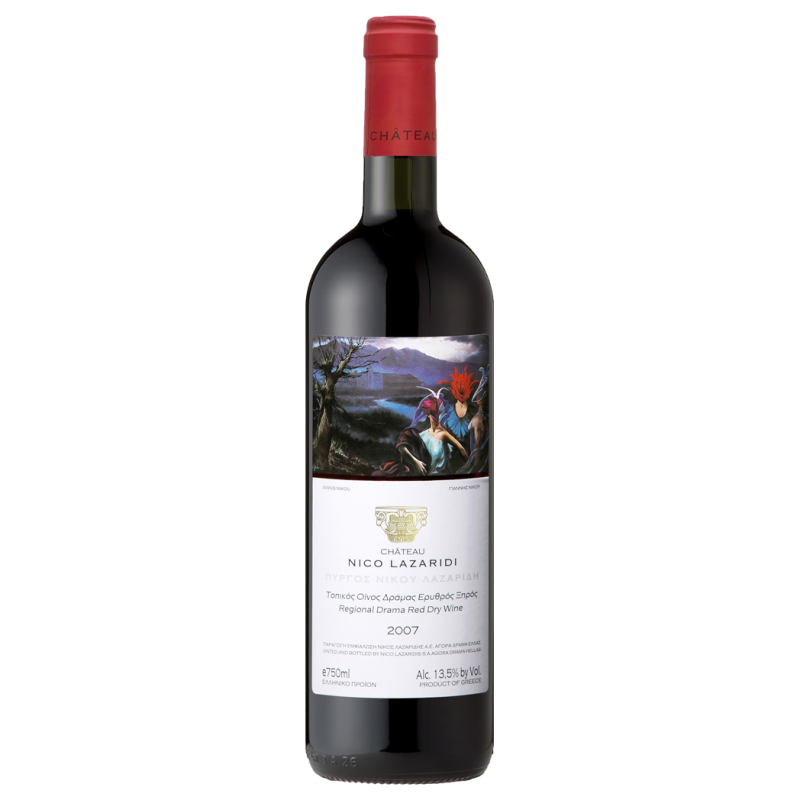 Château Nico Lazaridi 0.75lt, Ερυθρό, 2007