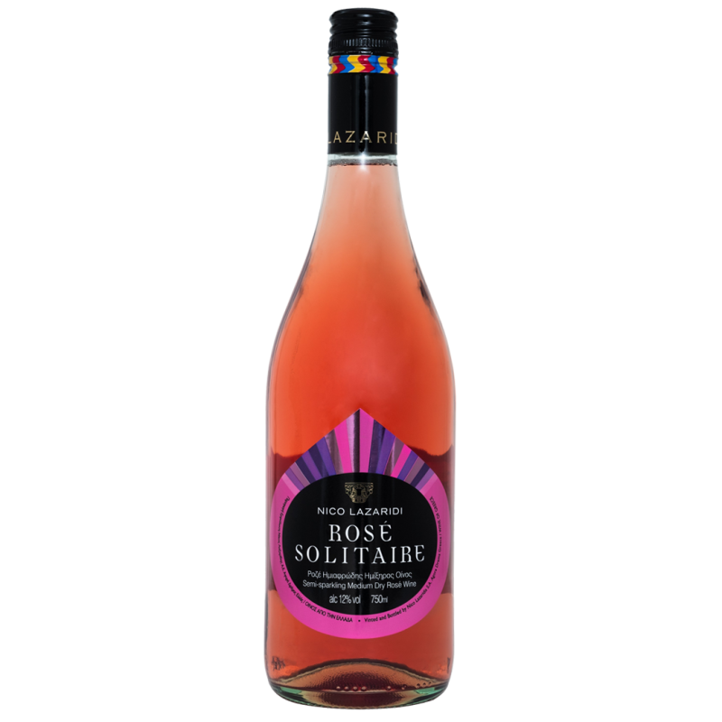 Rosé Solitaire Ημιαφρώδης Ημίξηρος Οίνος 0.75lt