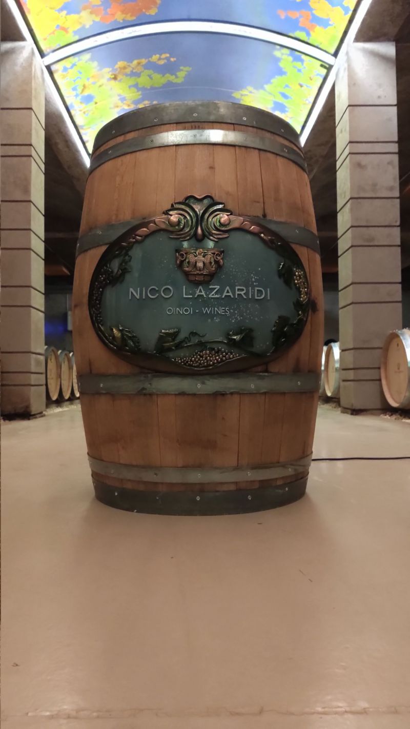 A NICO LAZARIDI wine barel